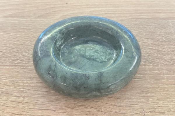 Brown Ceramic Ashtray 